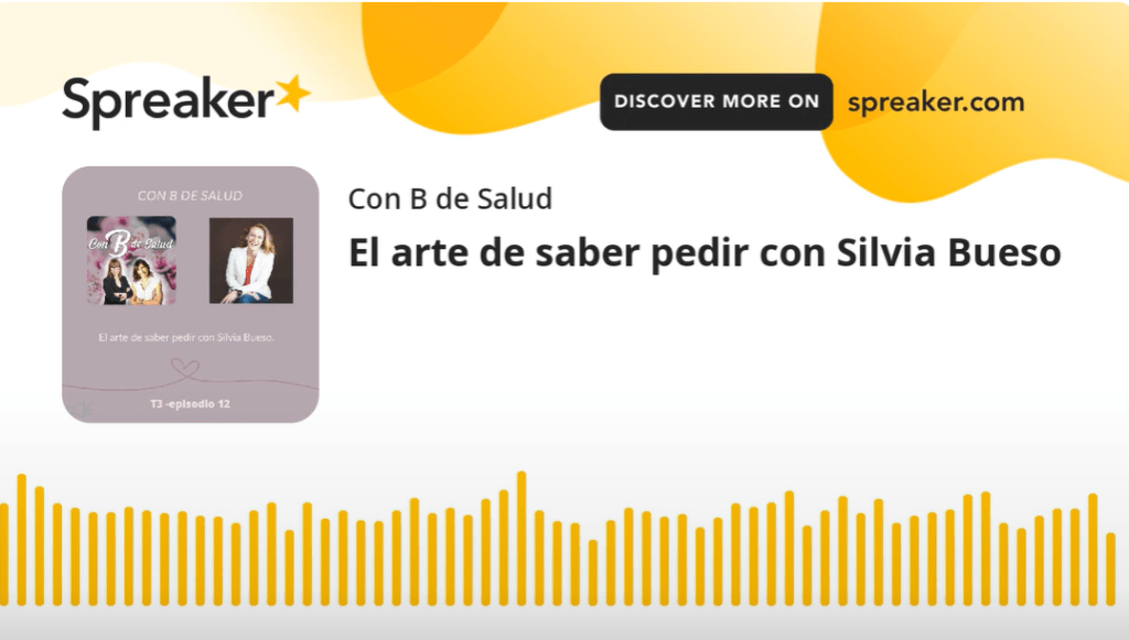 Silvia bueso en el podcast con b de salud con Nuria Roure y Mariví Chacón