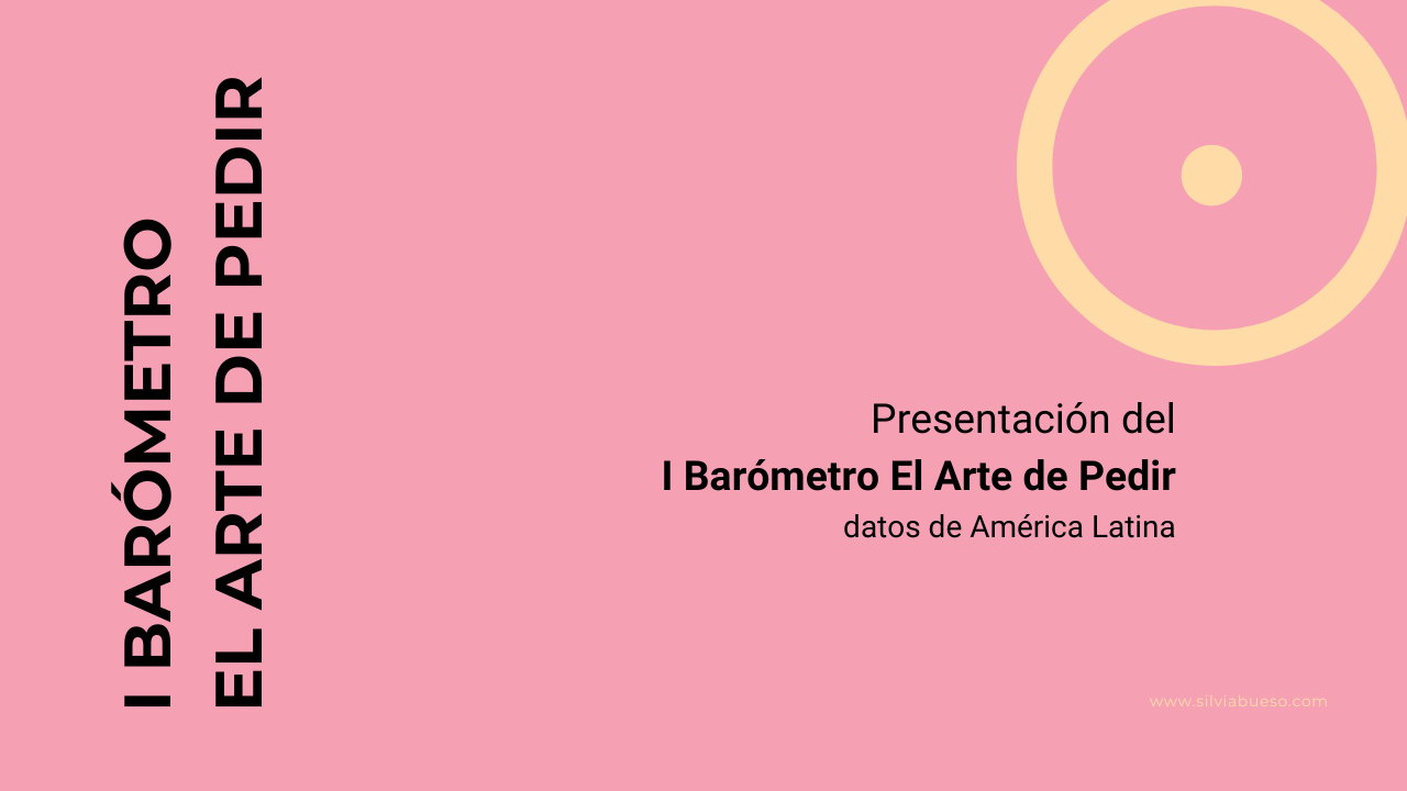 Lee más sobre el artículo Presentación I Barómetro El Arte de Pedir, datos América Latina