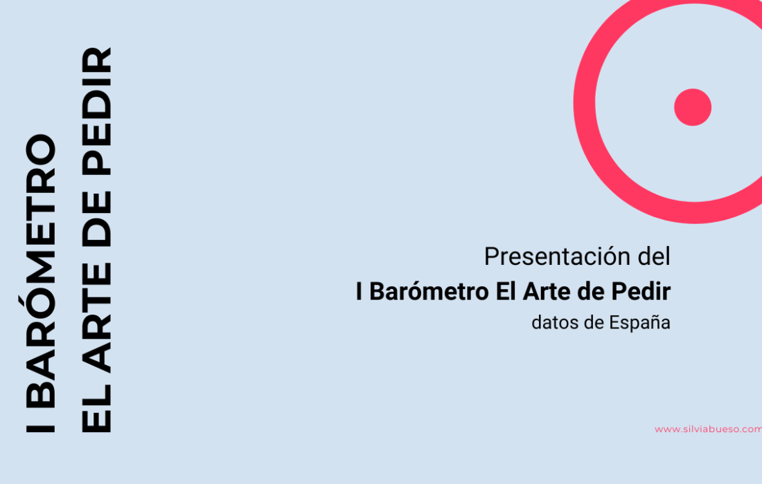 Presentación del I Barómetro El Arte de Pedir con datos de España.